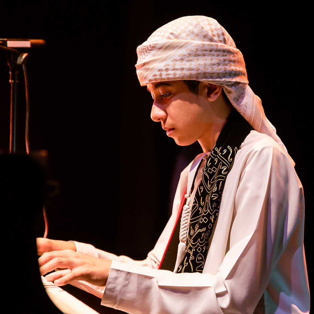 Teen Prodigy Ahmed Al Hashemi: "Music has been a powerful way for me to express my emotions."